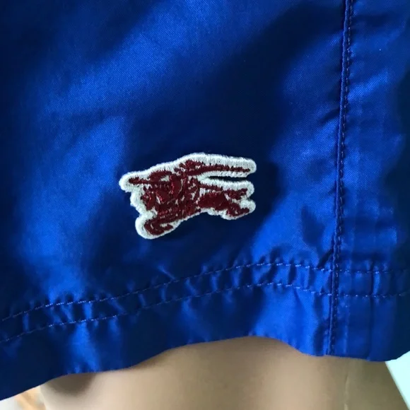 Burberry Brit Men's Blue Polyester Swim Shorts Sz L W/COA